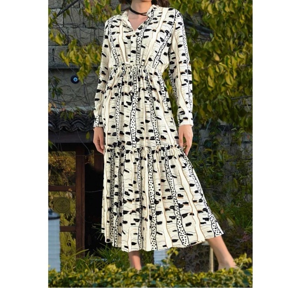 IPEKYOL Workwear Office Business Maxi Dress, size 6 - Picture 1 of 8